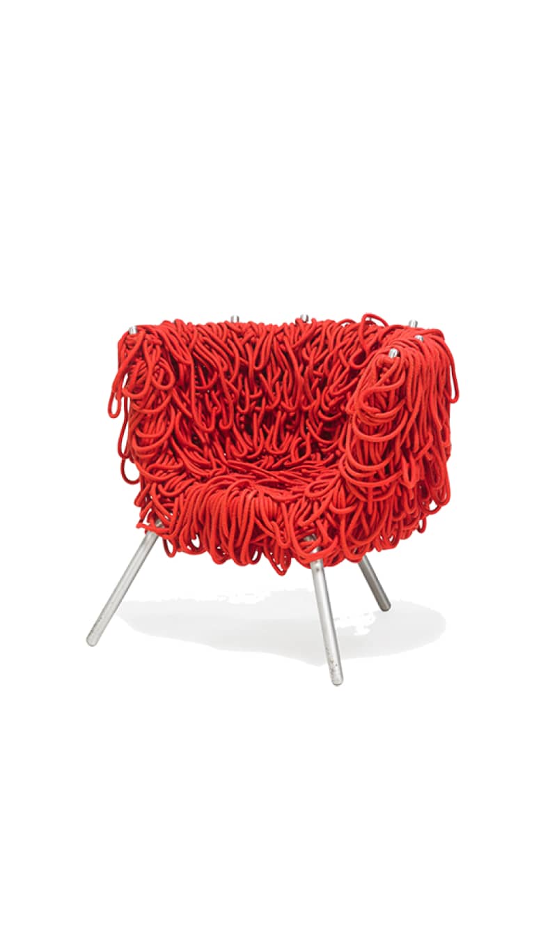 Vermelha Chair by Fernando and Humberto Campana