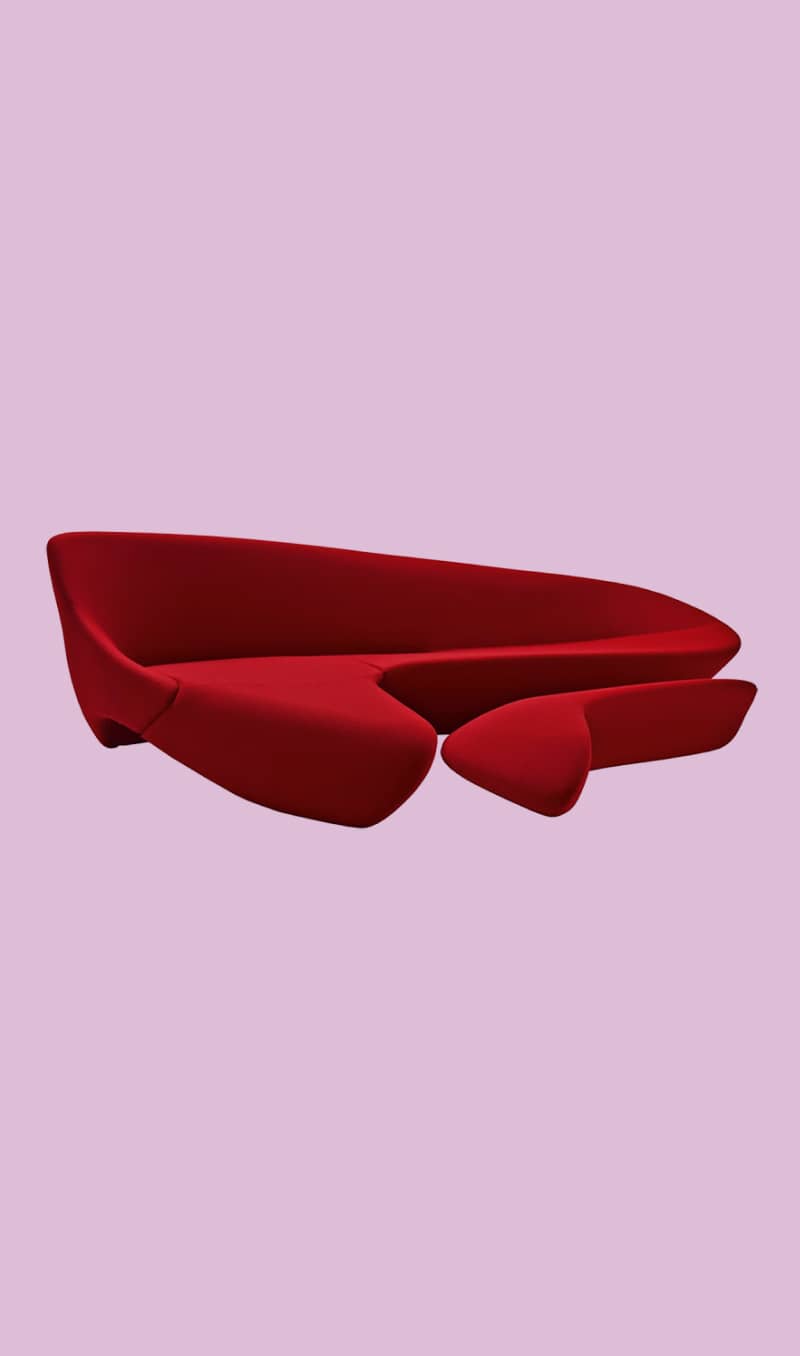 Moon Sofa by Zaha Hadid