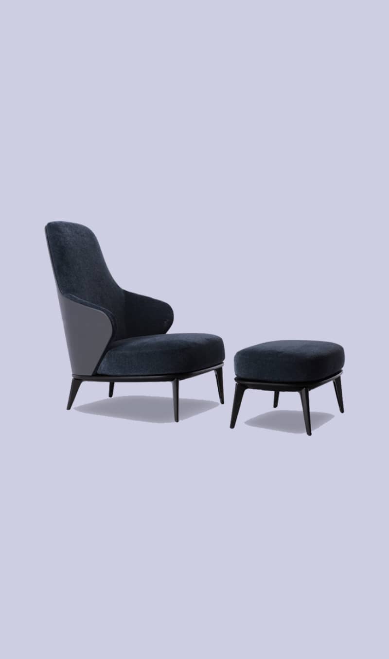 Leslie Armchair by Rodolfo Dordoni